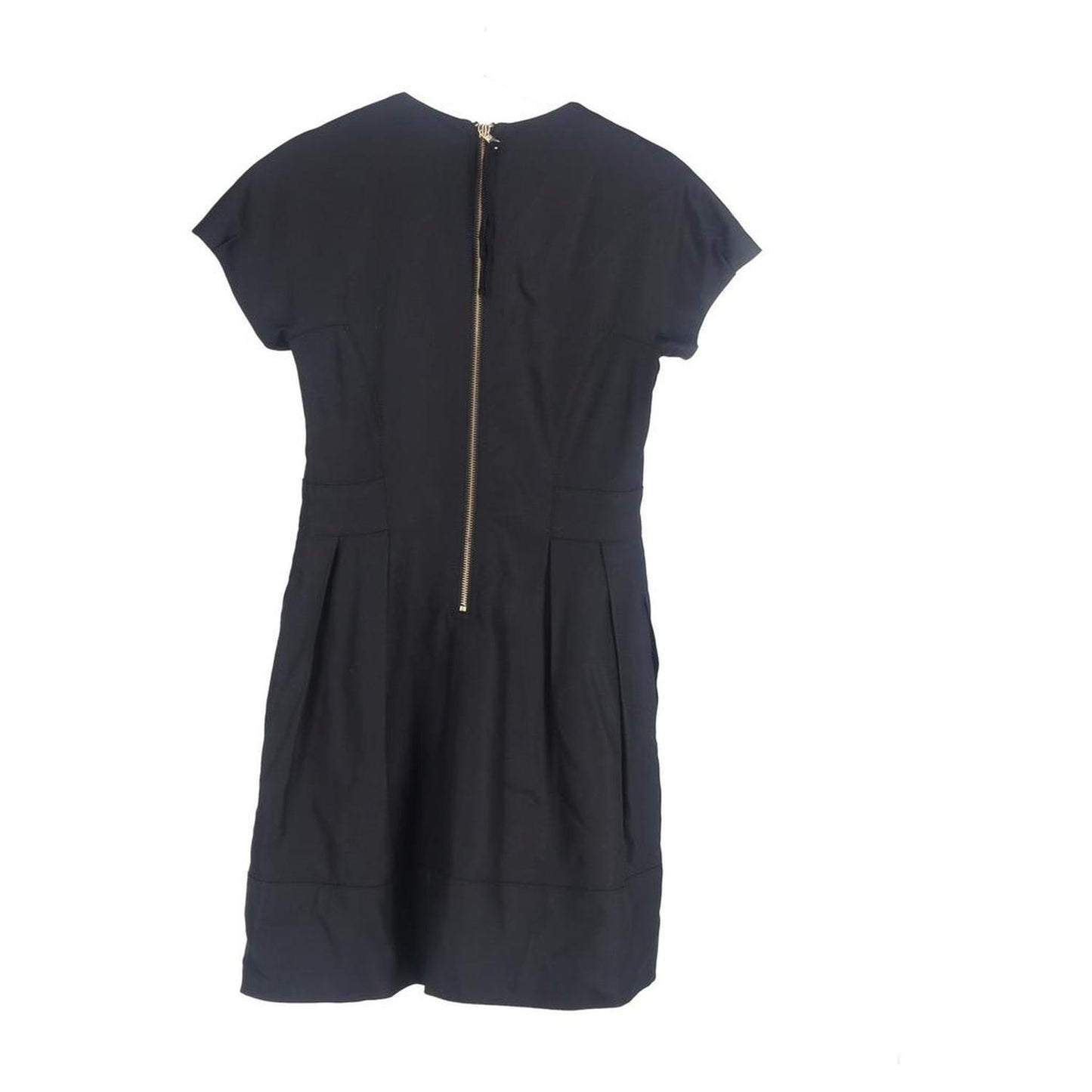 Marc by Pleated Mini Dress in Black Polyester