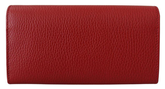Gucci Elegant Leather Wallet with Iconic Women's Interlock