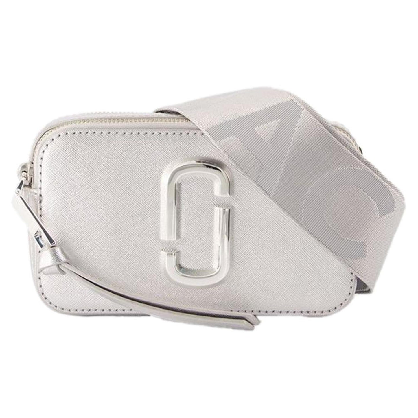 The Snapshot Crossbody - - Leather - Silver