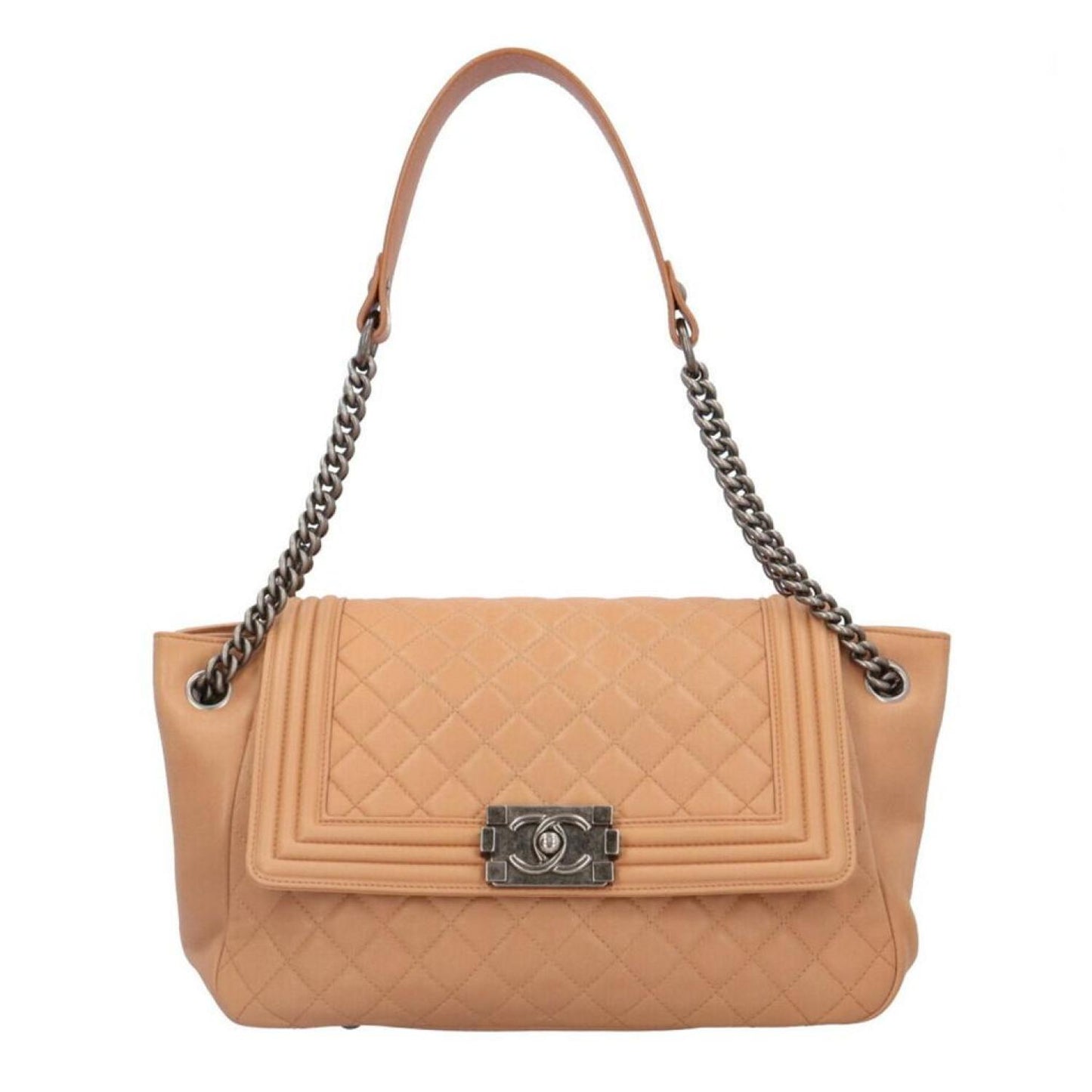 Chanel Boy Leather Shopper Bag (Pre-Owned)
