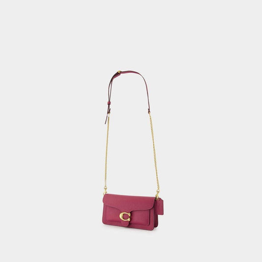 Tabby Crossbody - Leather - Pink