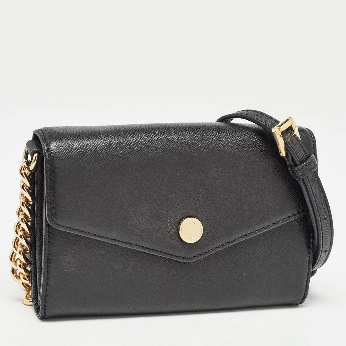 Michael Kors Leather Mini Envelope Crossbody Bag
