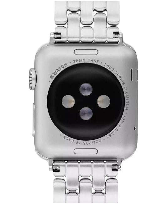 Women's Two Tone Stainless Steel and Crystals Apple Watch Strap, 38mm, 40mm, 41mm