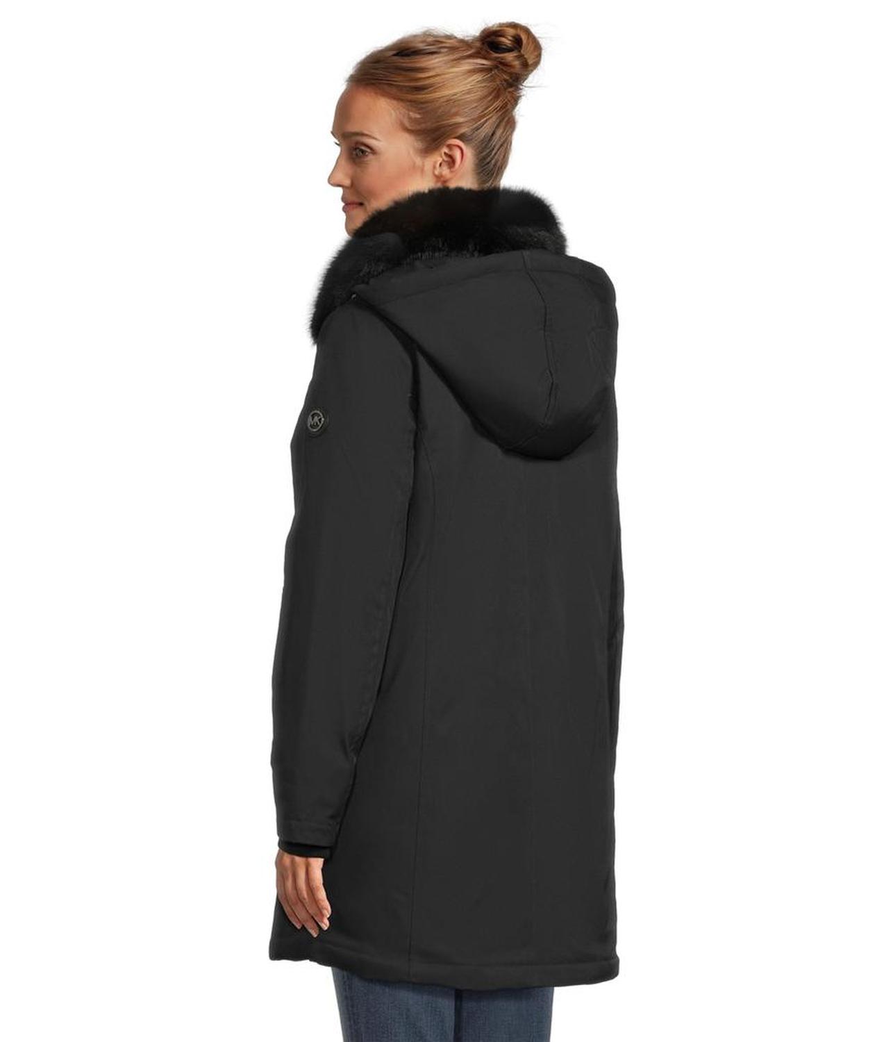 Down Jacket w/ Faux Fur Collar M826556B74