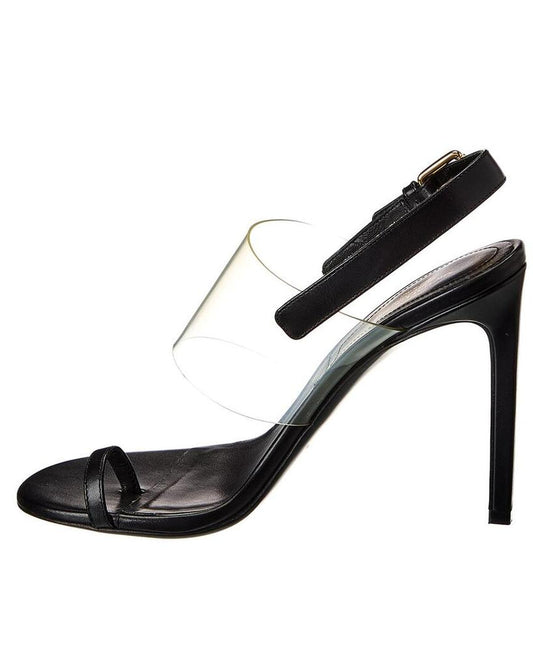 Catherine Leather & Vinyl Sandal