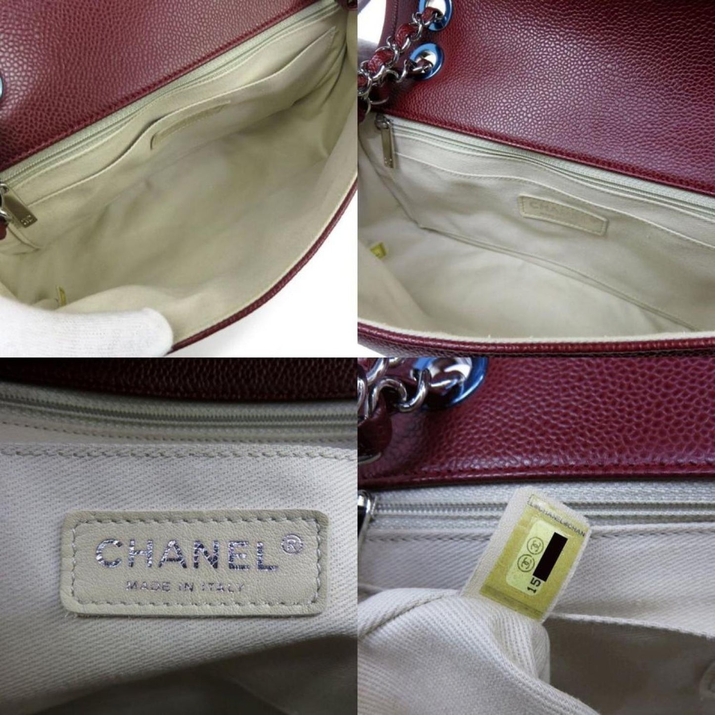 Chanel Flap Bag Leather Shoulder Bag (Pre-Owned)
