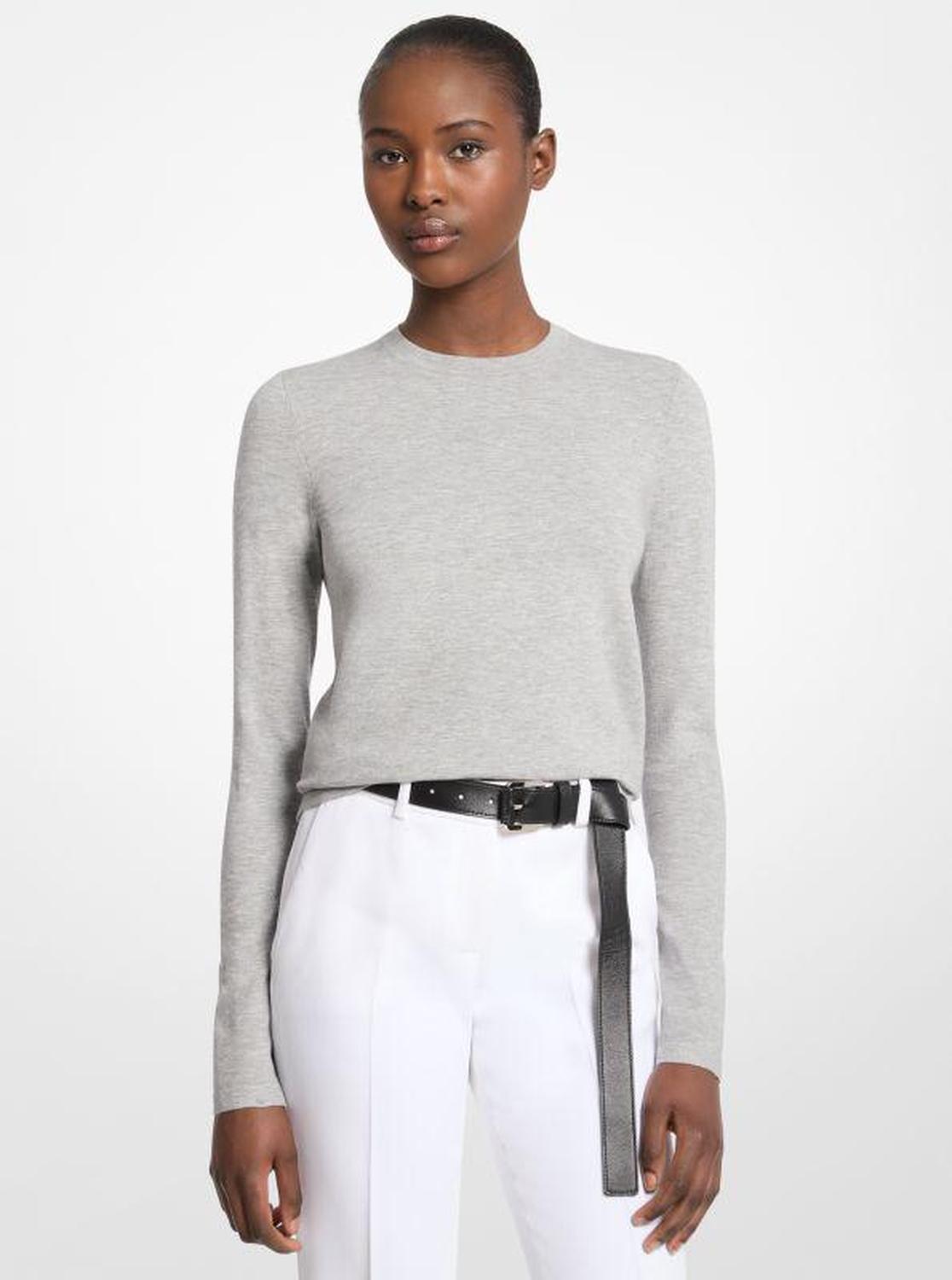 Stretch Viscose Long-Sleeve Shirt