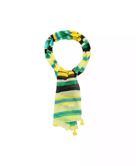 Women's Sunny Stripe Oblong Scarf