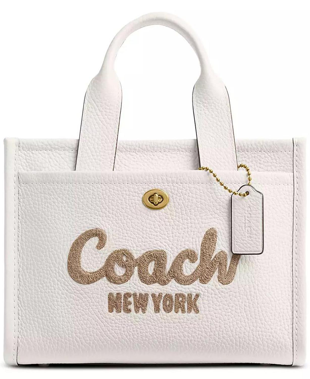 Cargo Pebbled Leather Tote Bag 26