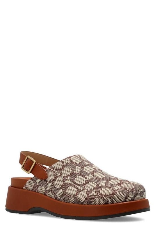 Coach Sculpted C Platform Clogs