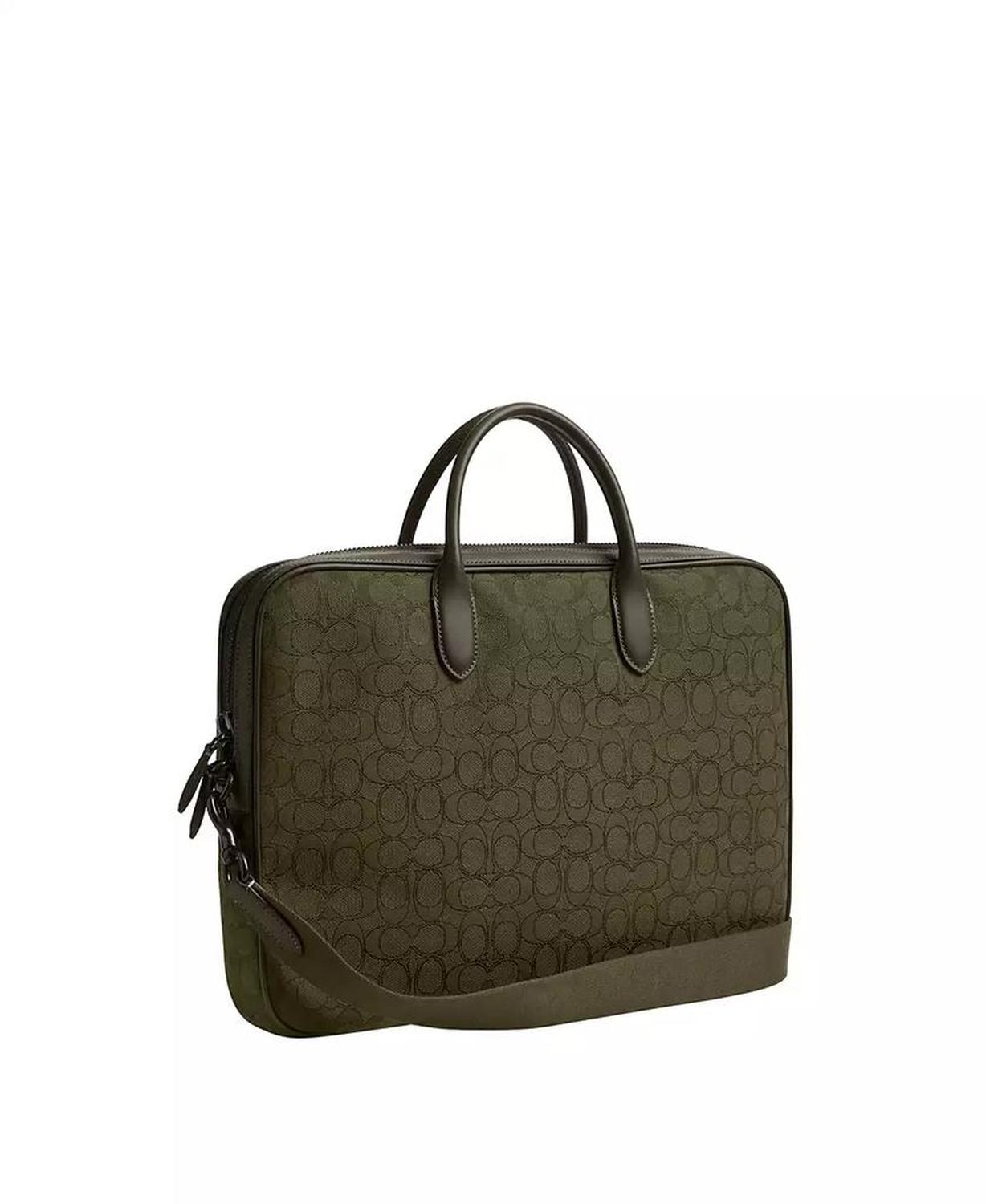 Men's Theo Work Signature Jacquard Bag