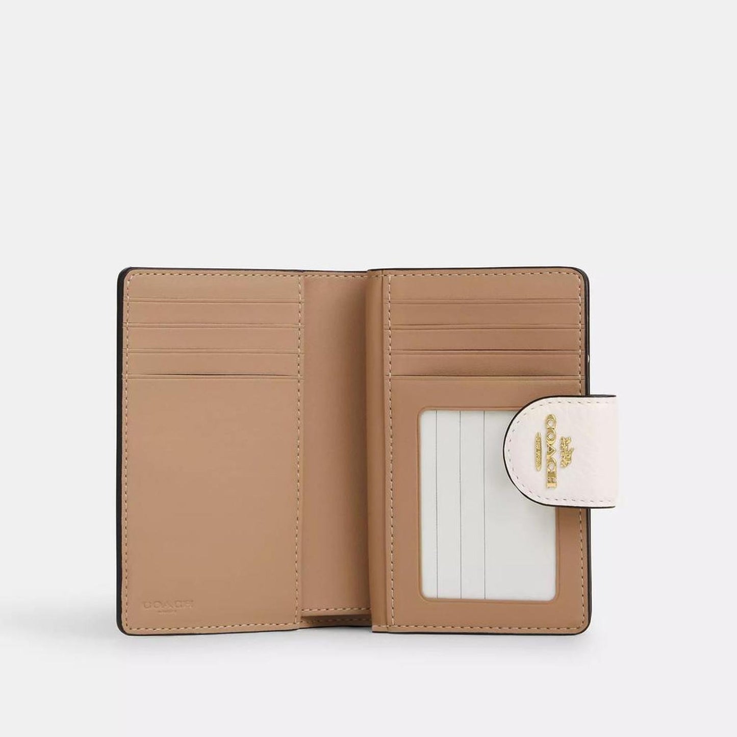 Coach Outlet Medium Corner Zip Wallet With Signature Rivets