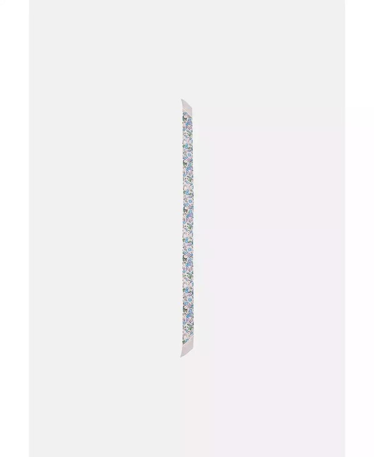 50" Multi Floral Skinny Scarf