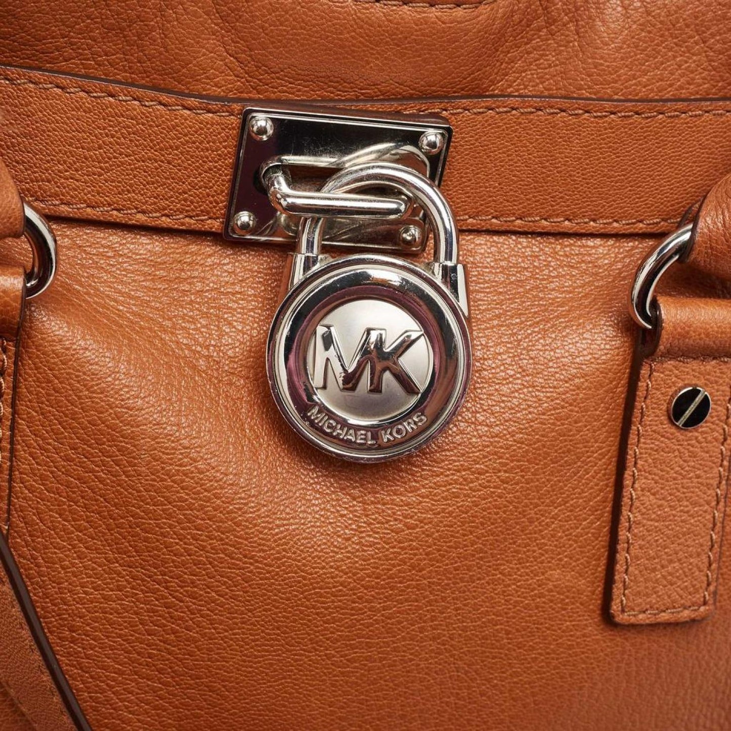 Michael Michael Kors Leather Large North South Hamilton Tote