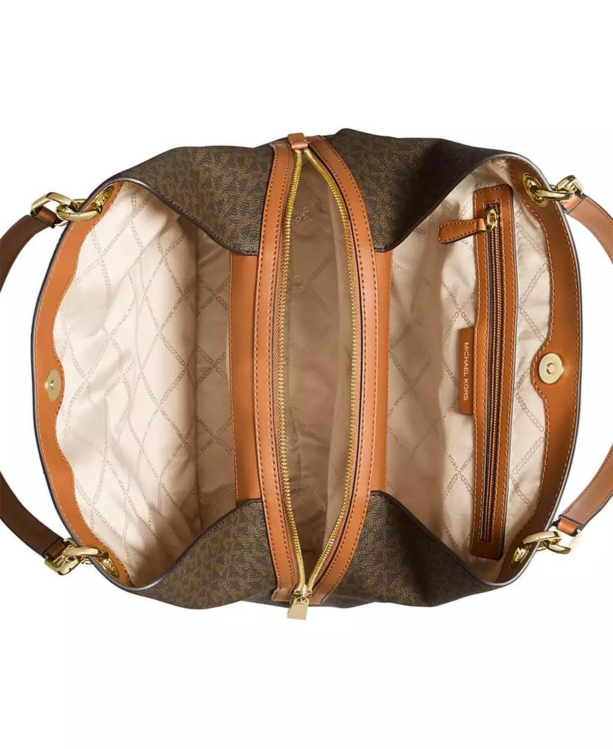 Kensington Large Logo Shoulder Tote