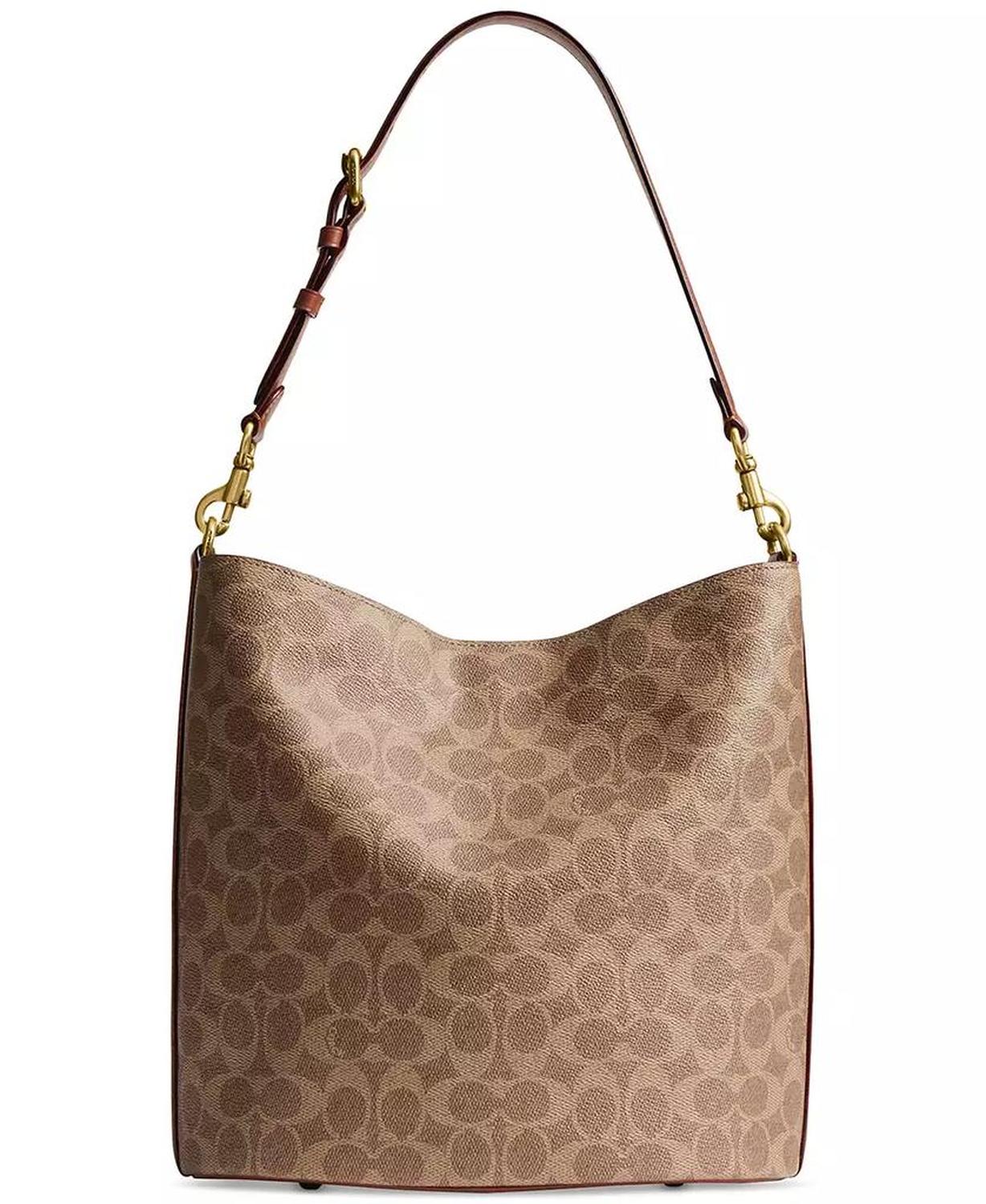 Willow Small Soft Signature Canvas Bucket Bag