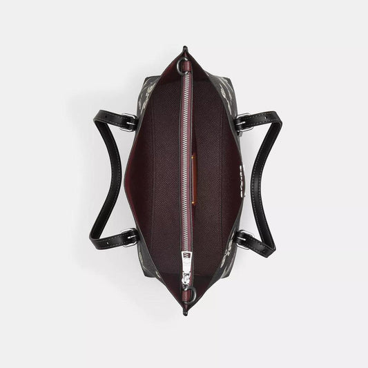 Mollie Tote Bag 25 With Bow Print