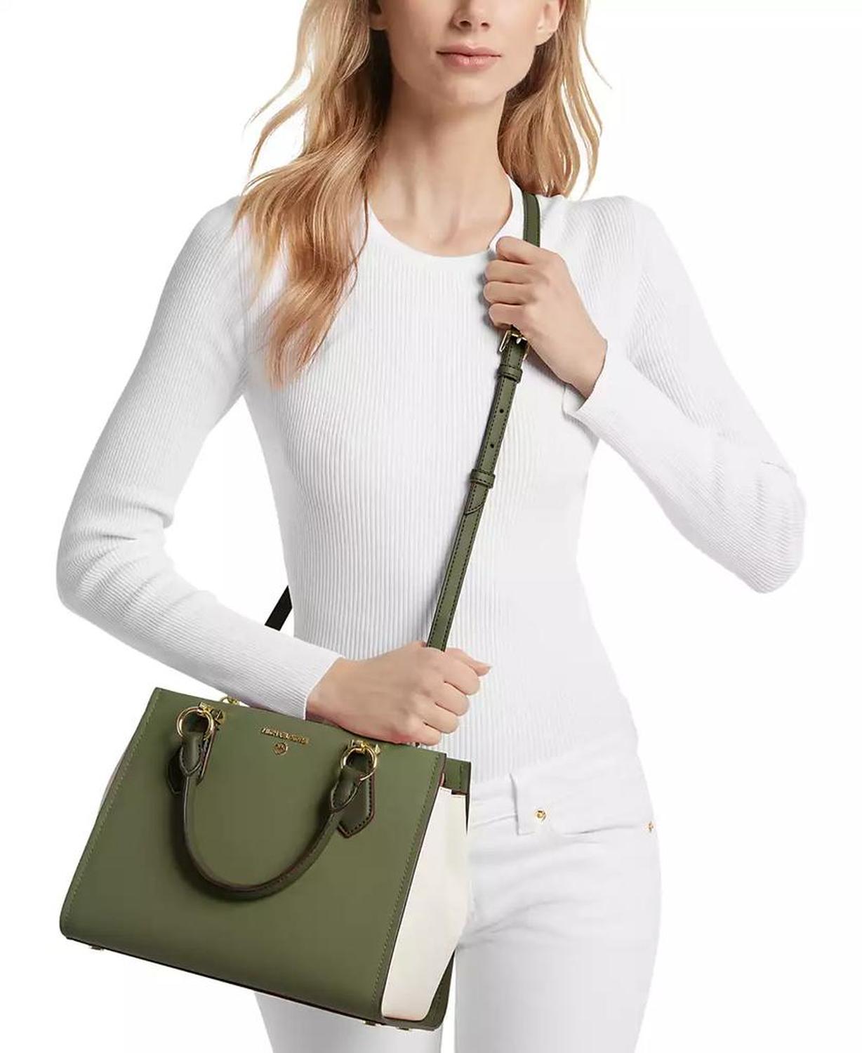 Marilyn Medium Leather Satchel
