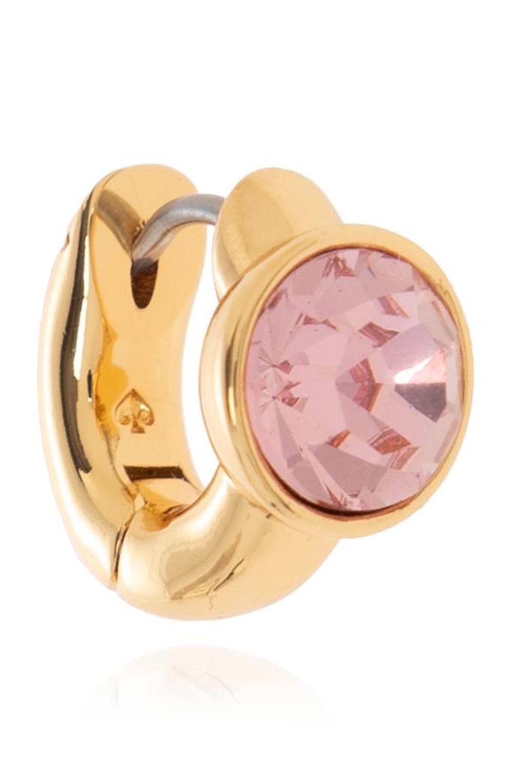 Kate Spade Keep Sparkling Round Huggies Earrings