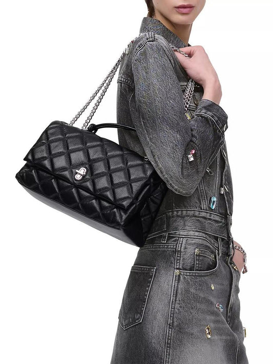 The Quilted Dual Convertible Shoulder Bag