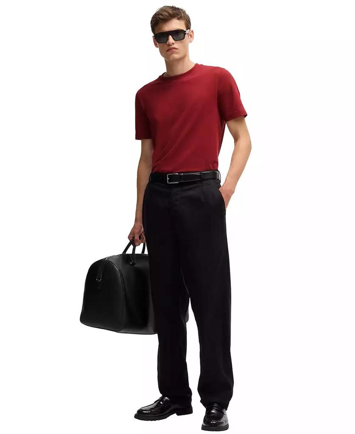 Men's Bubble-Jacquard Structure T-shirt