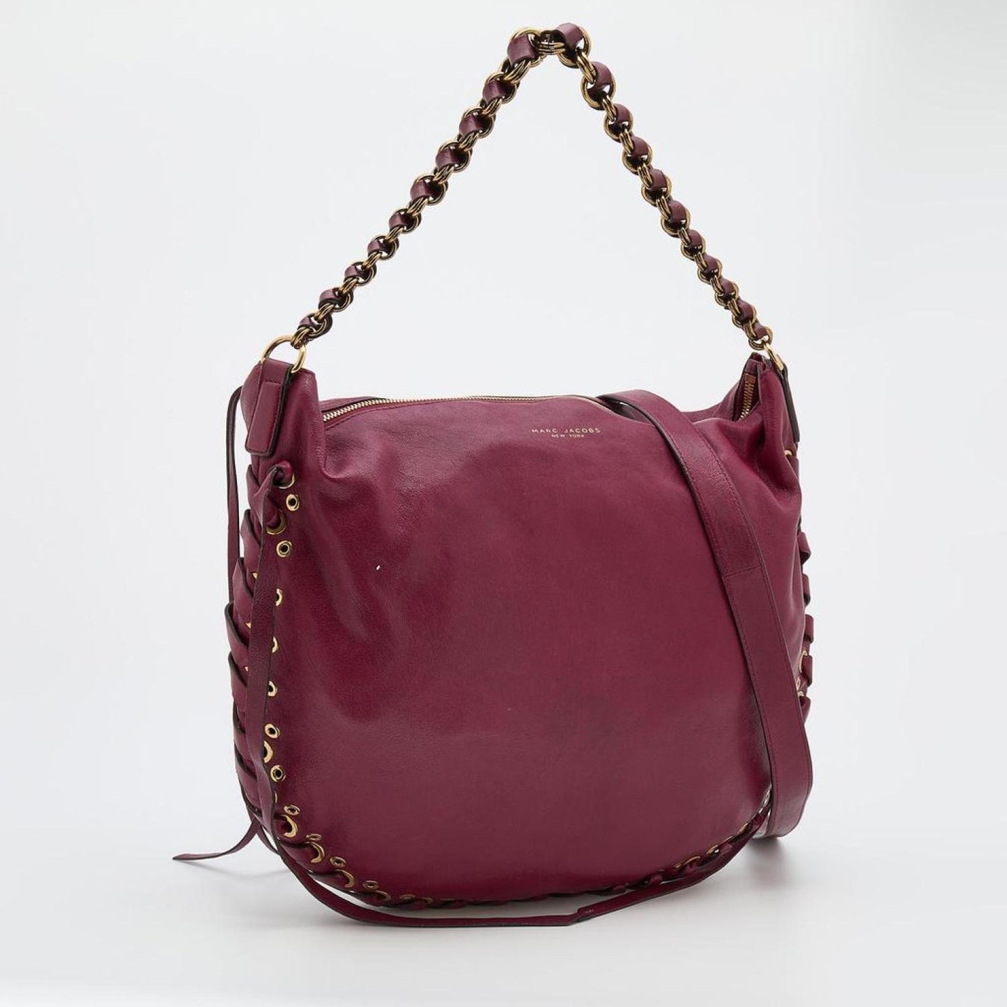 Marc Jacobs Leather Lace Nomad Hobo