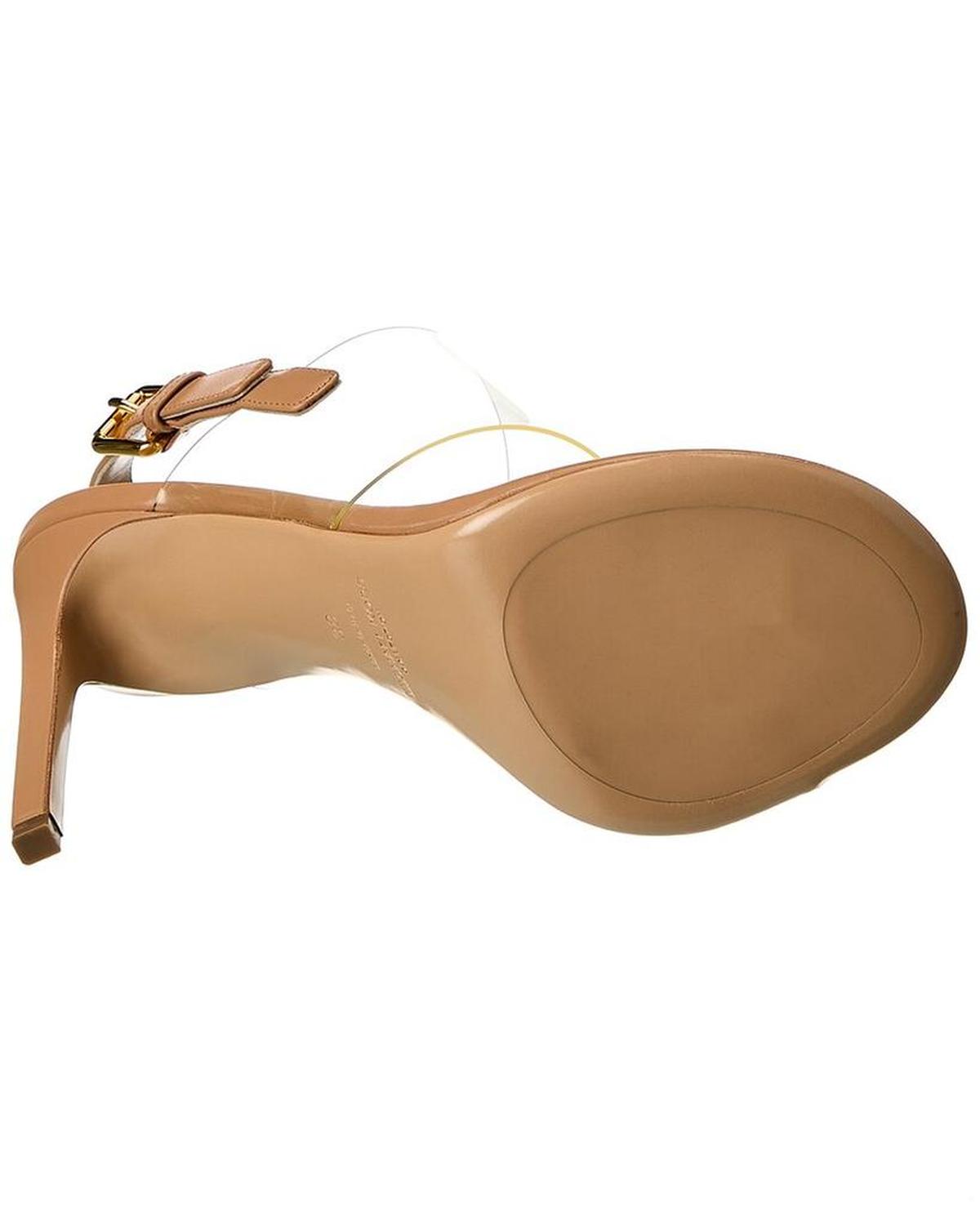 Catherine Leather & Vinyl Sandal