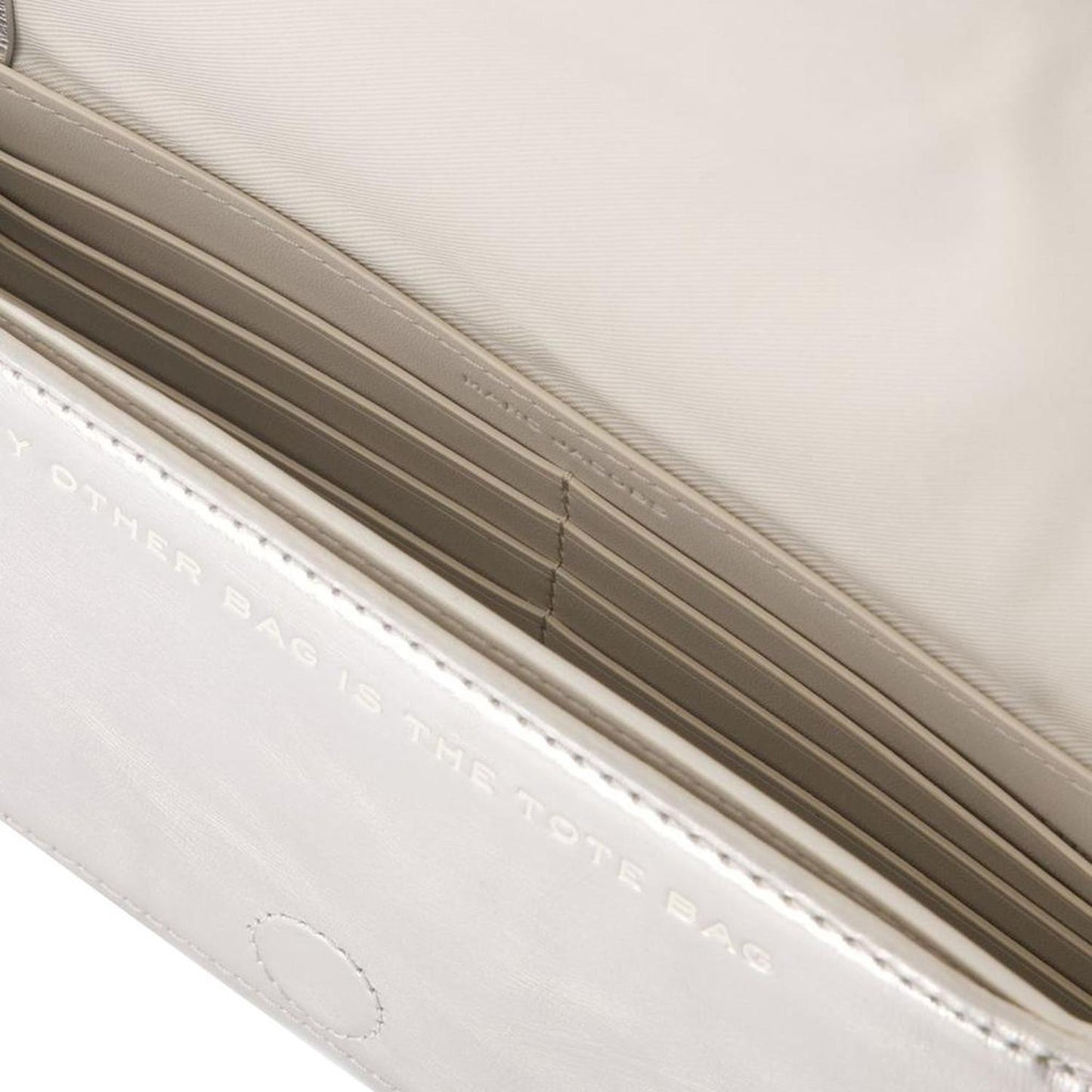 The Mini Bag - - Leather - Silver
