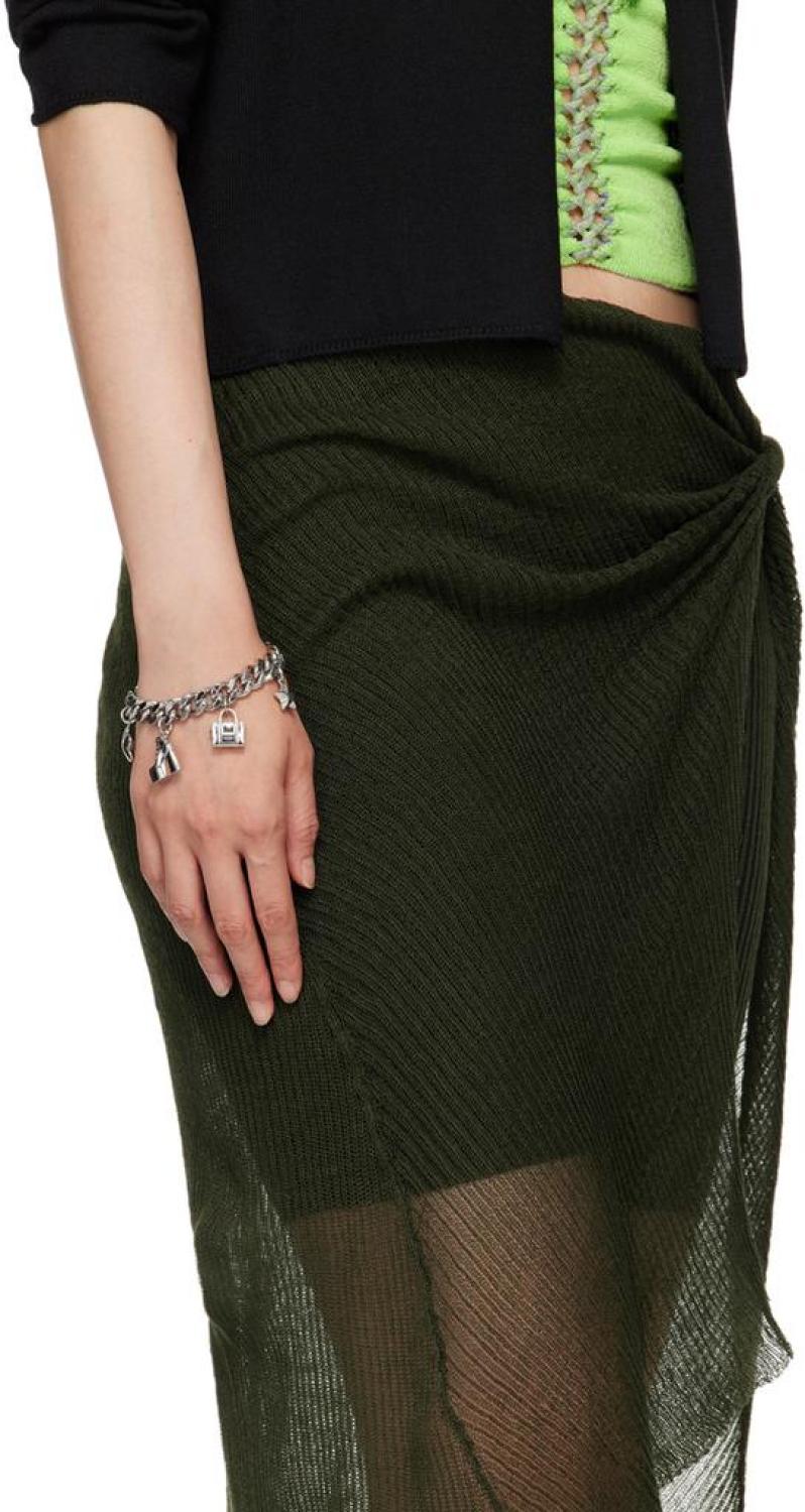 Silver 'The Mini Icon' Charm Bracelet