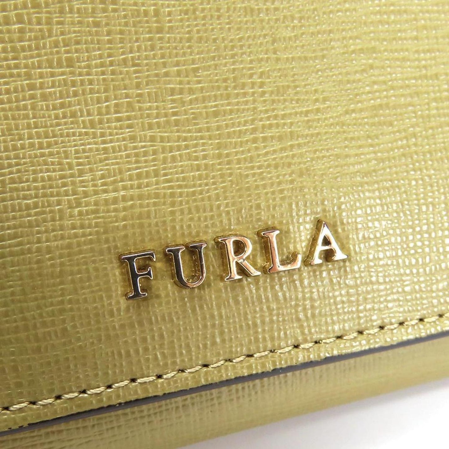 Leather Long Wallet (Bi-Fold) (Pre-Owned)