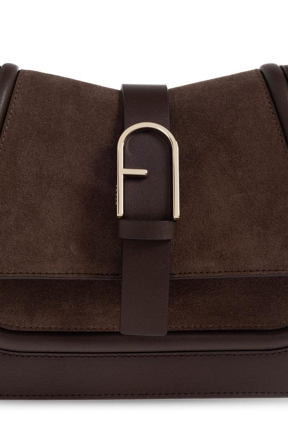 Furla Flow Buckle-Strap Medium Tote Bag