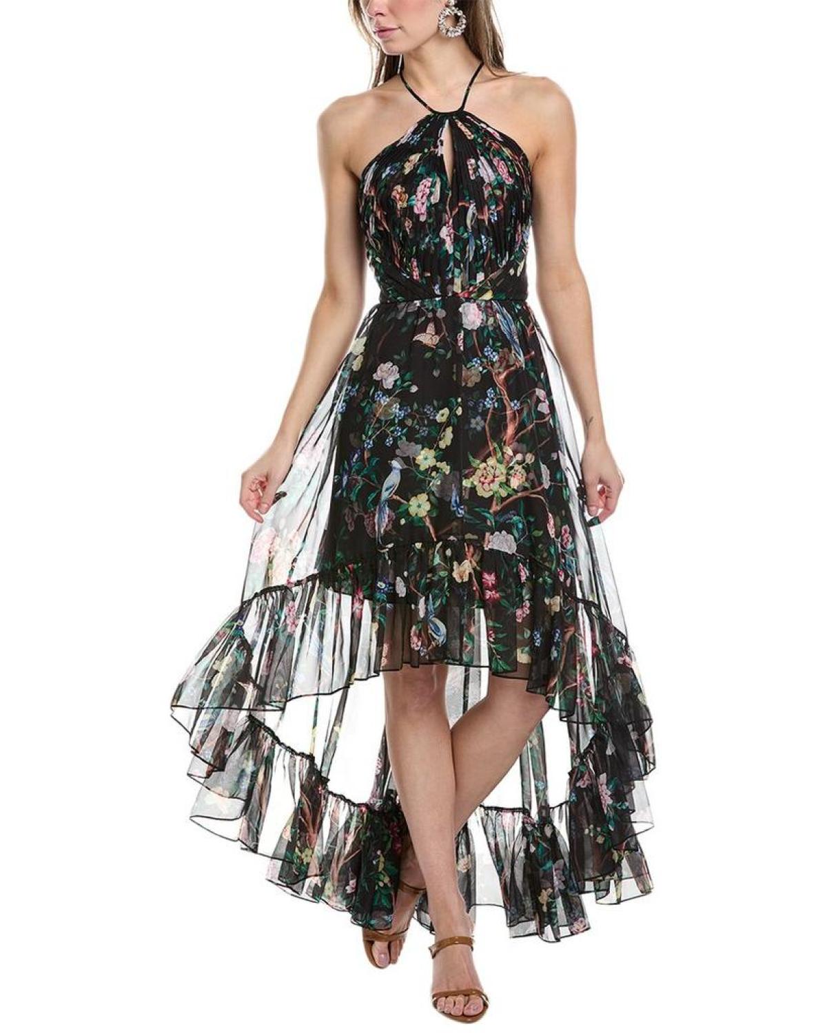 Marchesa Notte Halter Gown