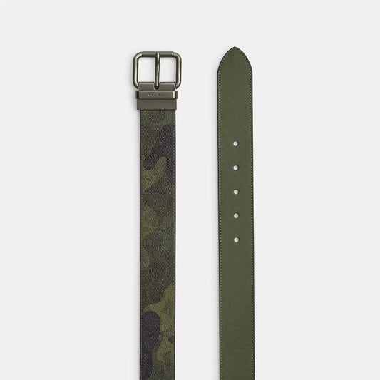 Coach Outlet Roller Buckle Cut To Size Reversible Belt, 38 Mm