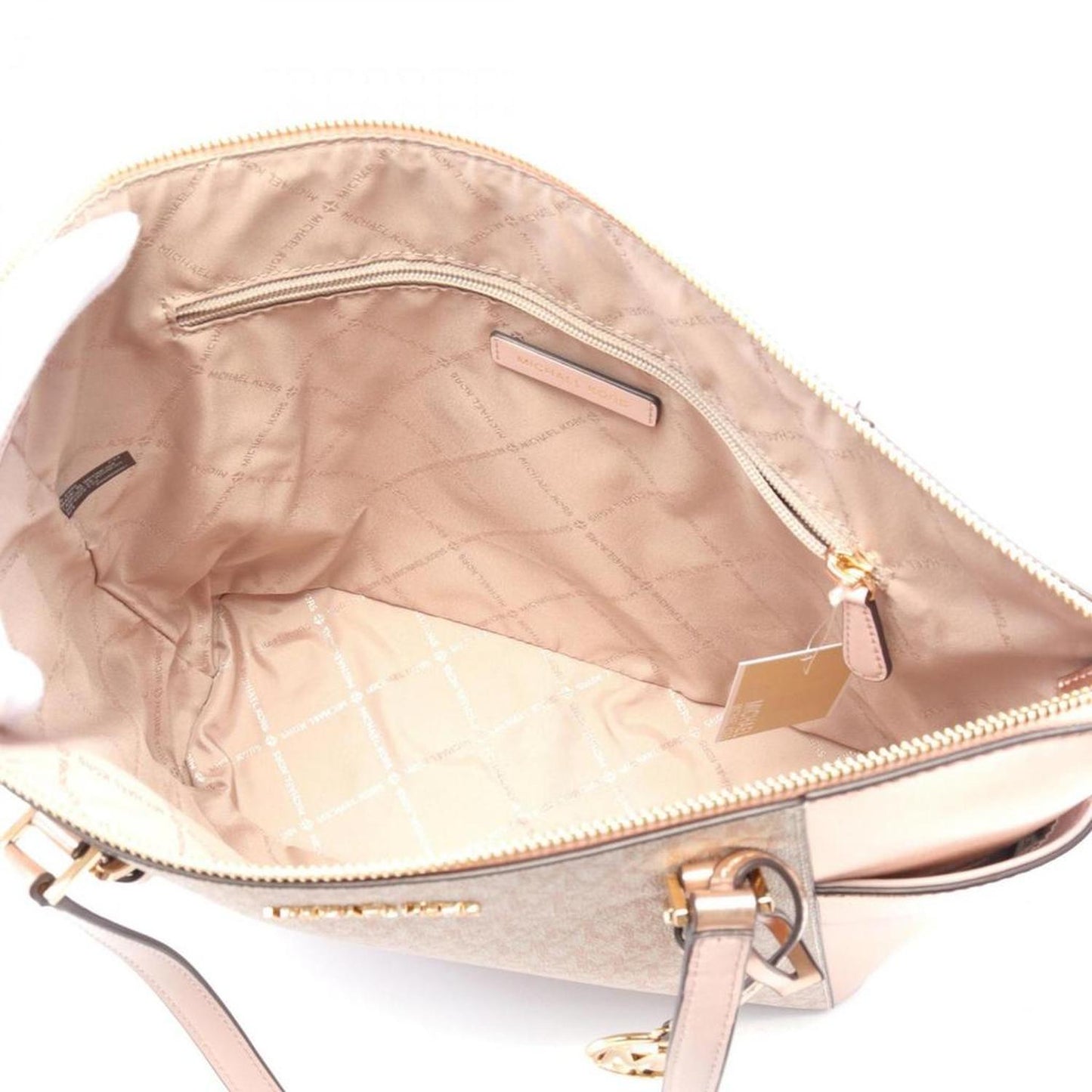 Coated Canvas Leather Tote Bag (Pre-Owned)