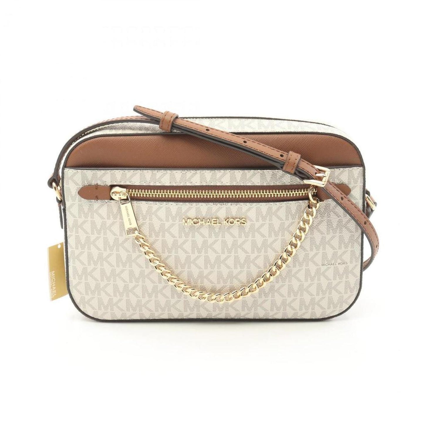 Coated Canvas Pvc Leather Shoulder Bag (Pre-Owned)