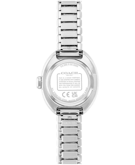 Women's Sammy Silver Tone Stainless Steel Stretch Bracelet Watch, 22.5mm