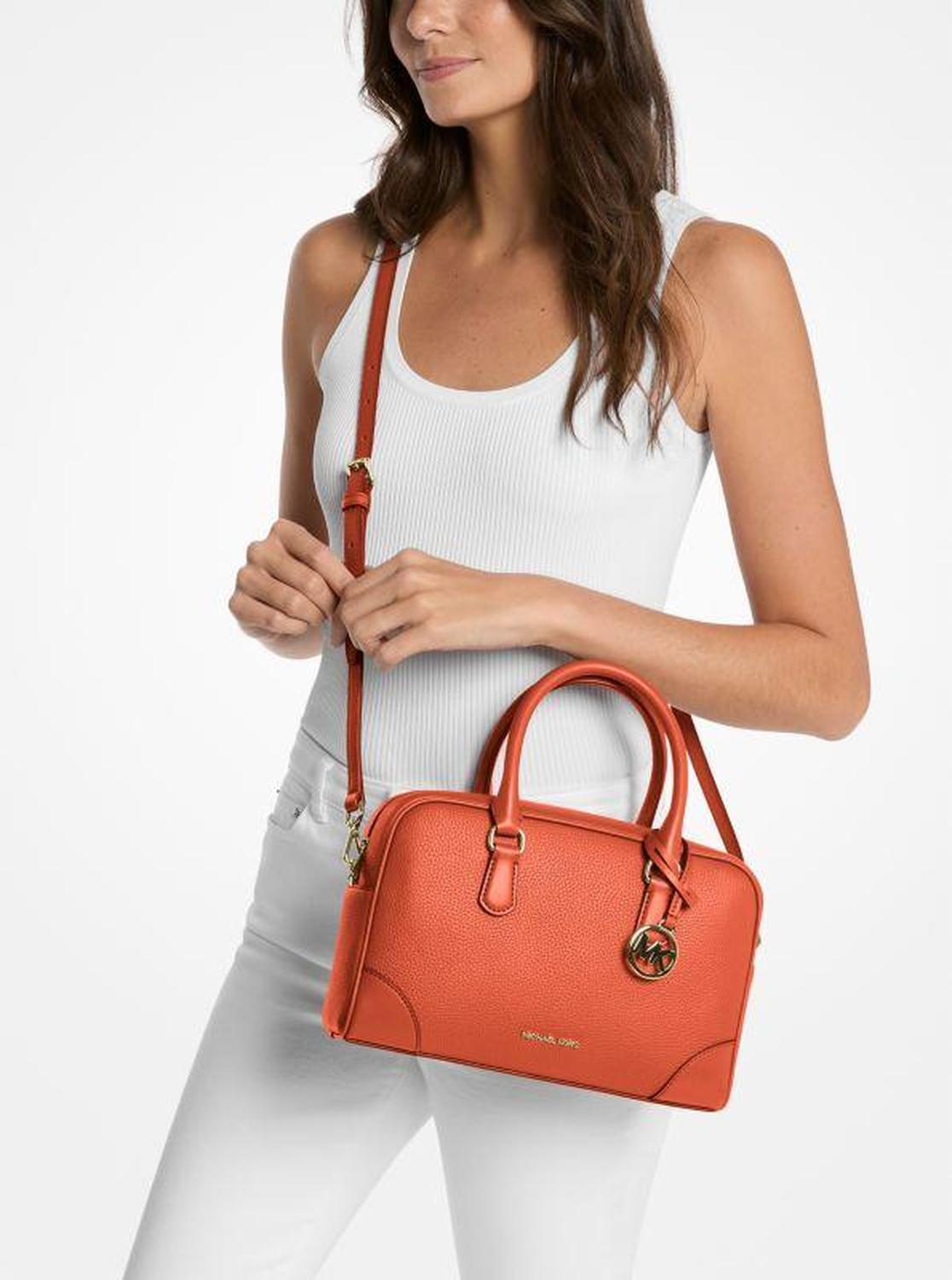 Thompson Pebbled Leather Satchel