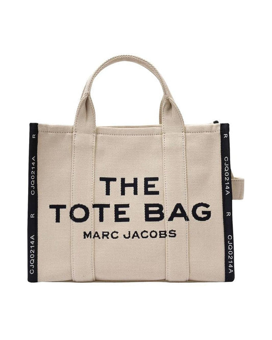 The Medium Tote Bag Jacquard - Marc Jacobs - Warm Sand - Cotton