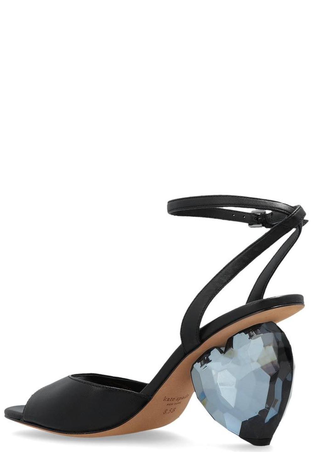 Kate Spade Crystal Heel Strappy Sandals