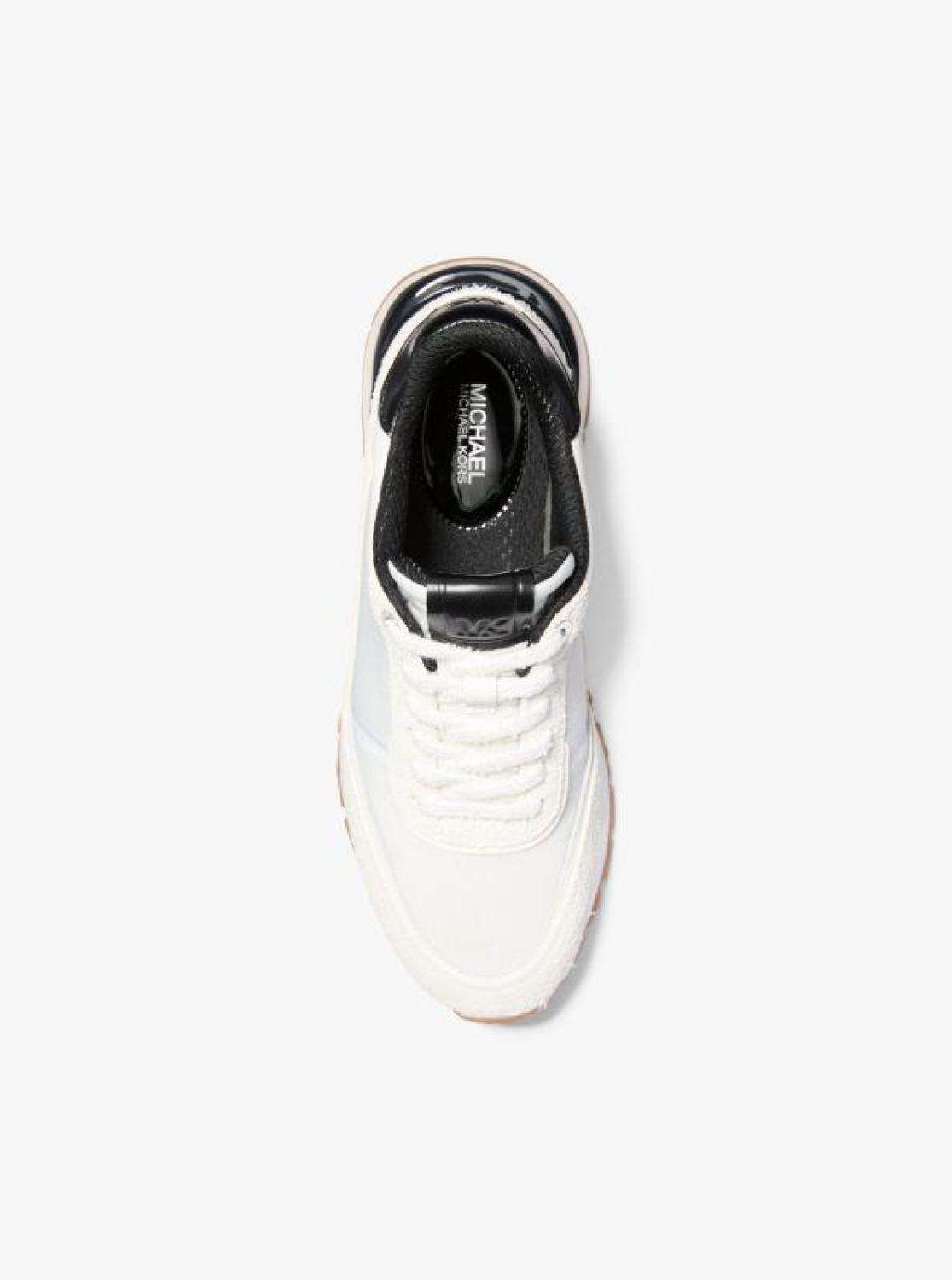 Nova Suede and Nylon Trainer