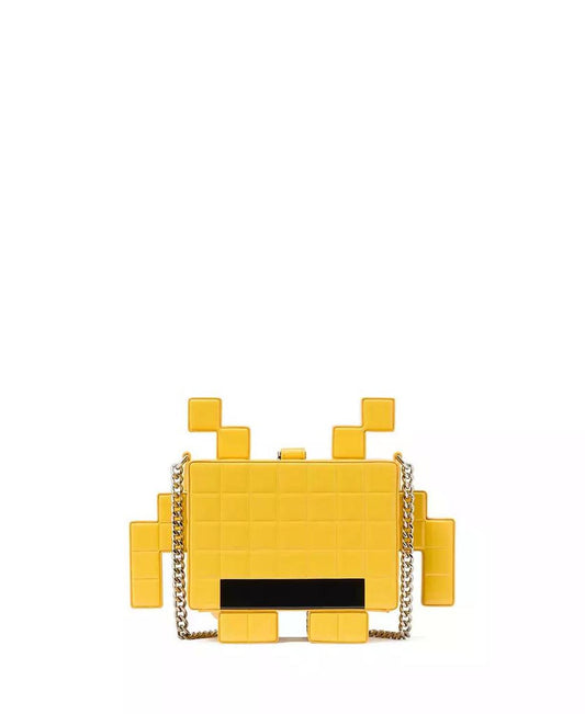 Space Invaders 3D Alien Small Crossbody Bag