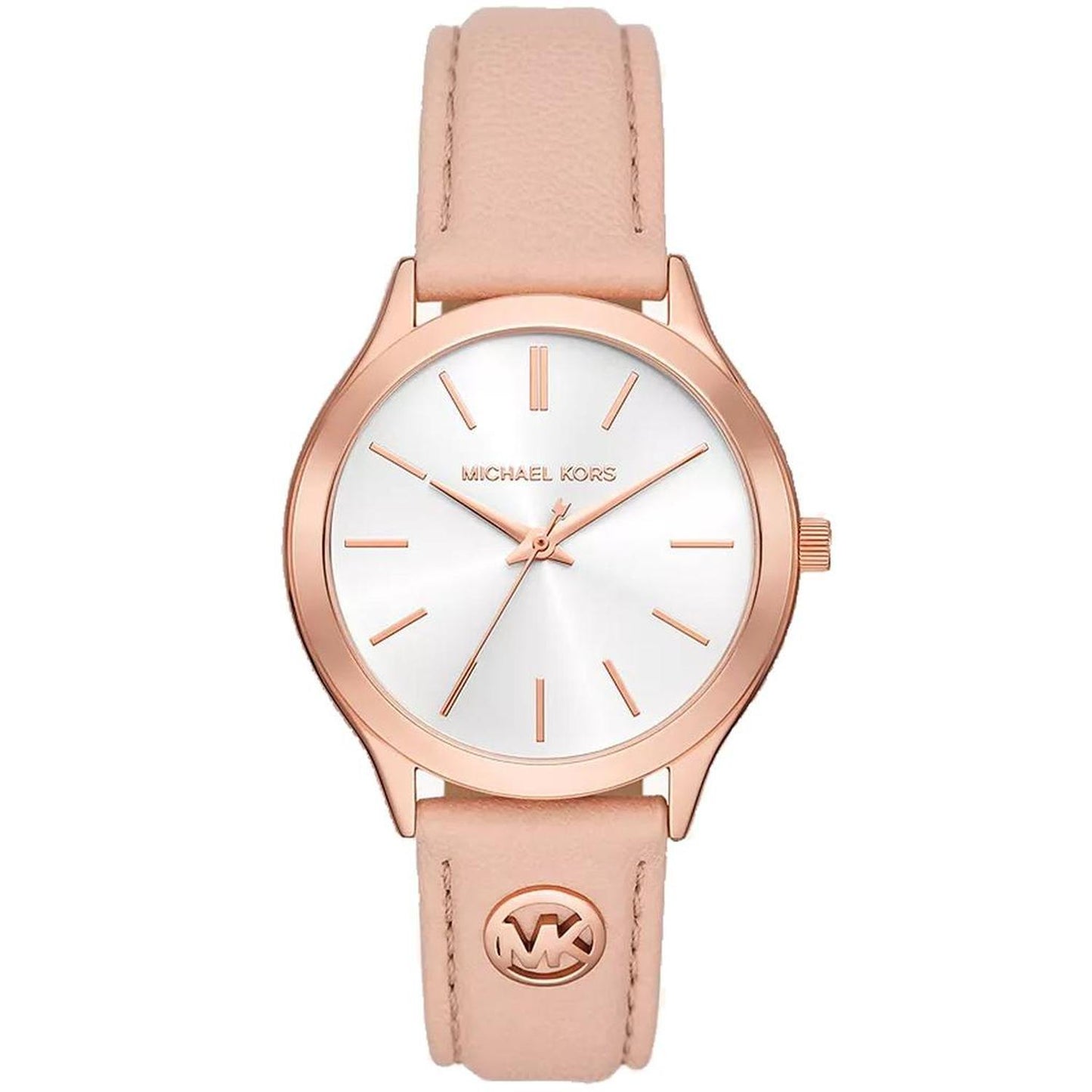 Michael Kors Women's Slim Runway White Dial Watch