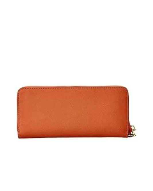 Women's Jet Set Wallet In Orange