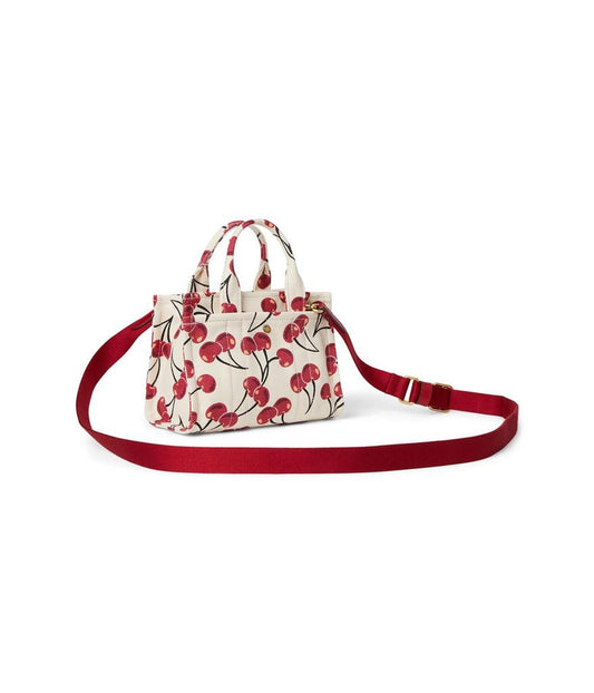 Cargo Tote Bag 20 with Cherry Print