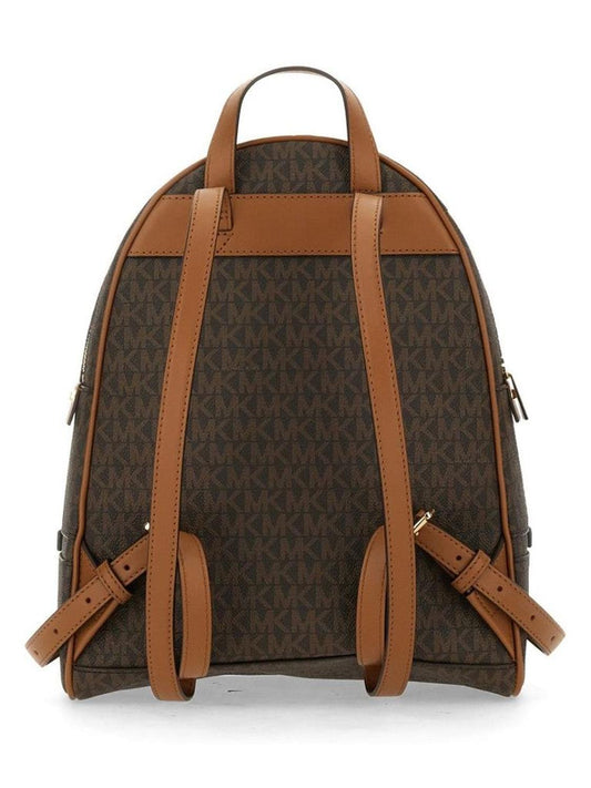 Rhea" Zipper Medium Backpack