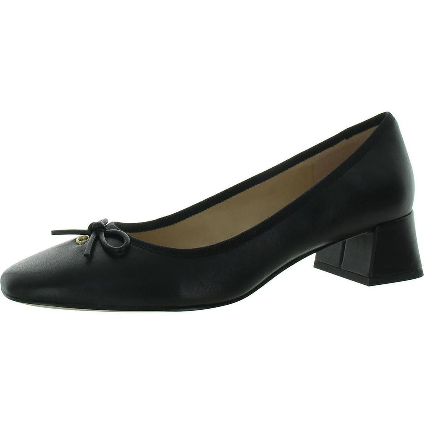 AVA Womens Leather Slip On Ballet Flats