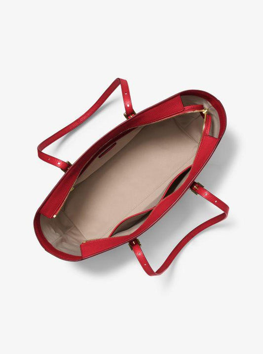 Quinn Large Pebbled Leather Tote Bag