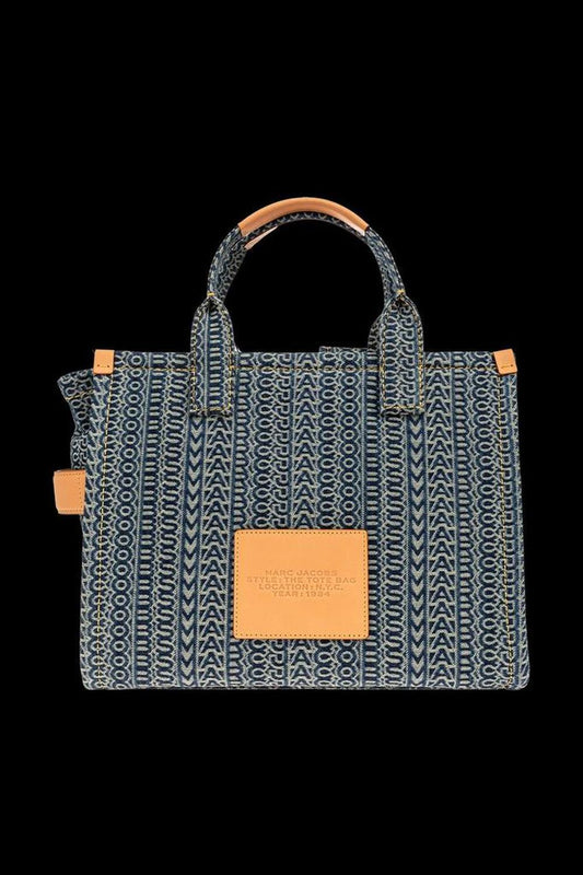 Marc Jacobs The Cargo Monogram Denim Medium Tote Bag