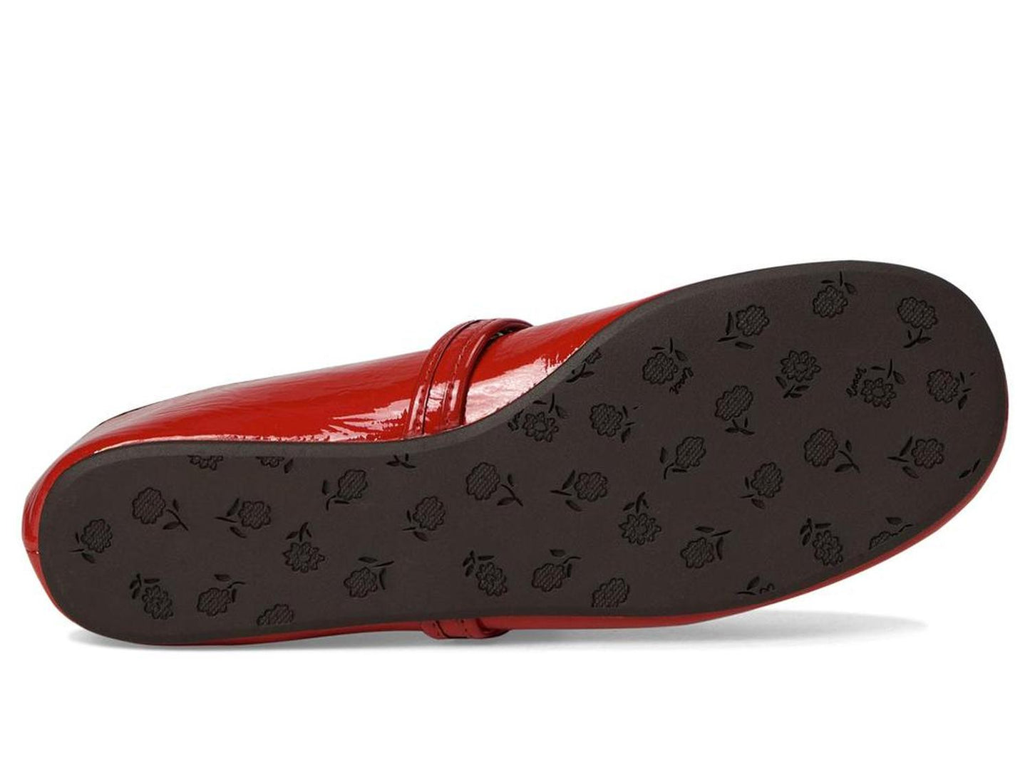 Sculpted C Crinkle Patent Leather Soft Mary Jane
