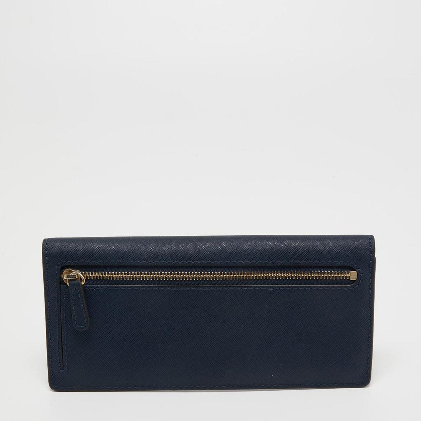 Michael Kors Blue Leather Jet Set Travel Wallet..